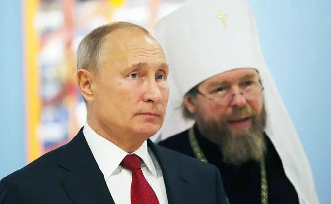 Vladimir Putin and Archimandrite Tikhon (Shevkunov)