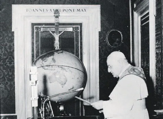 Pope John XXIII. One of the unseen participants in the reconciliation.